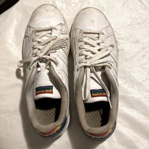 Rainbow adidas shoes